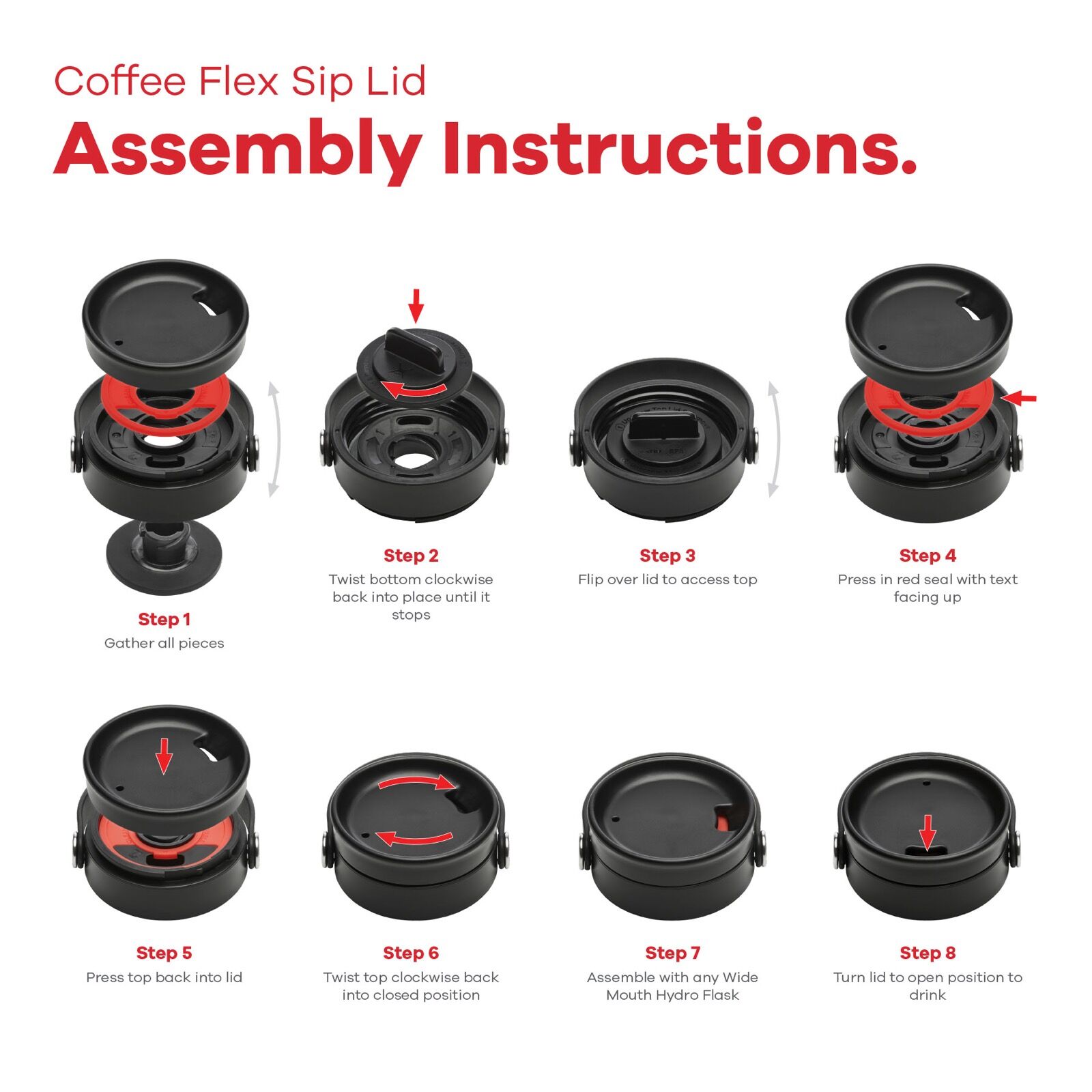 Hydro Flask 16 oz Coffee with Flex Sip™ Lid
