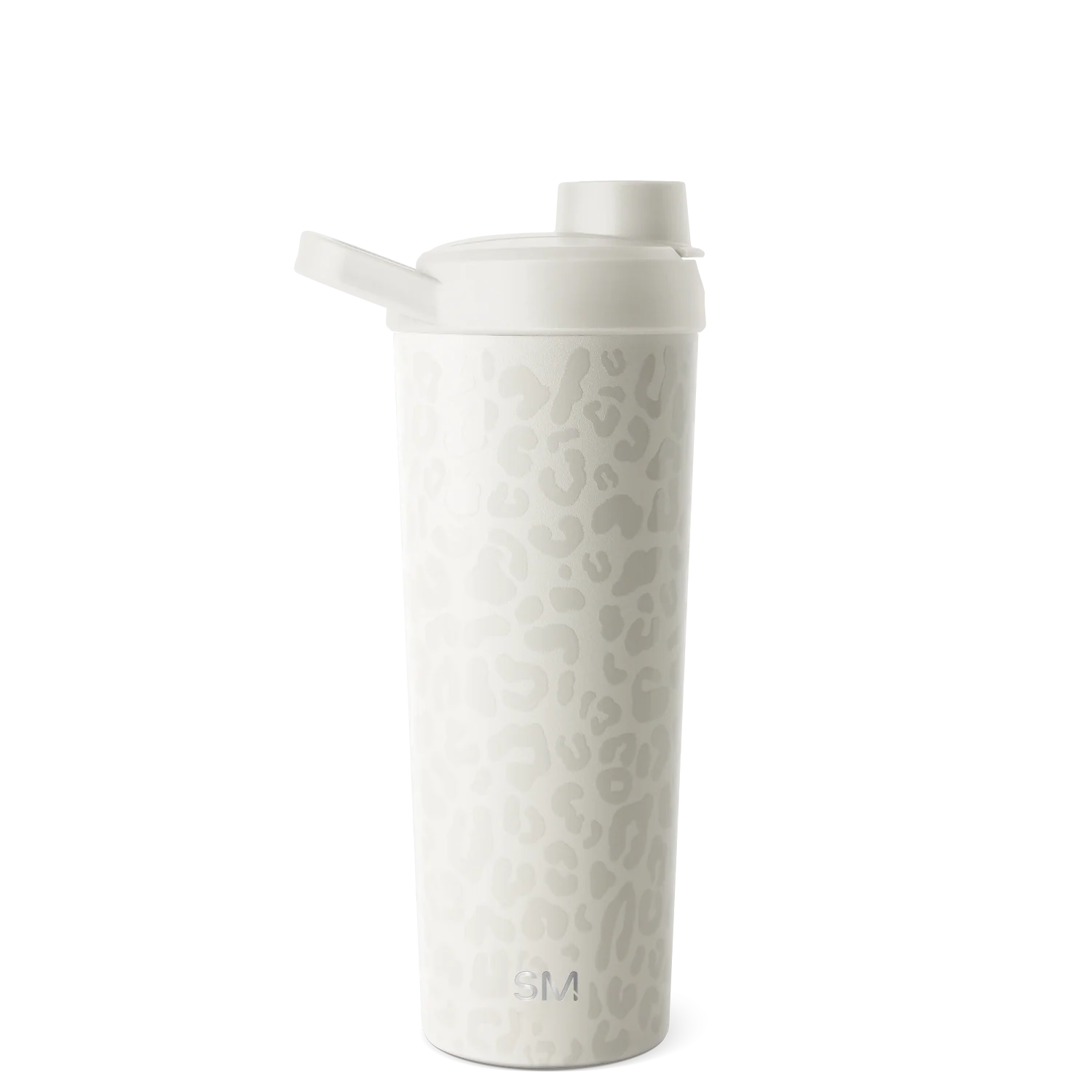 Simple Modern Rally Protein Shaker - 24oz Cream Leopard