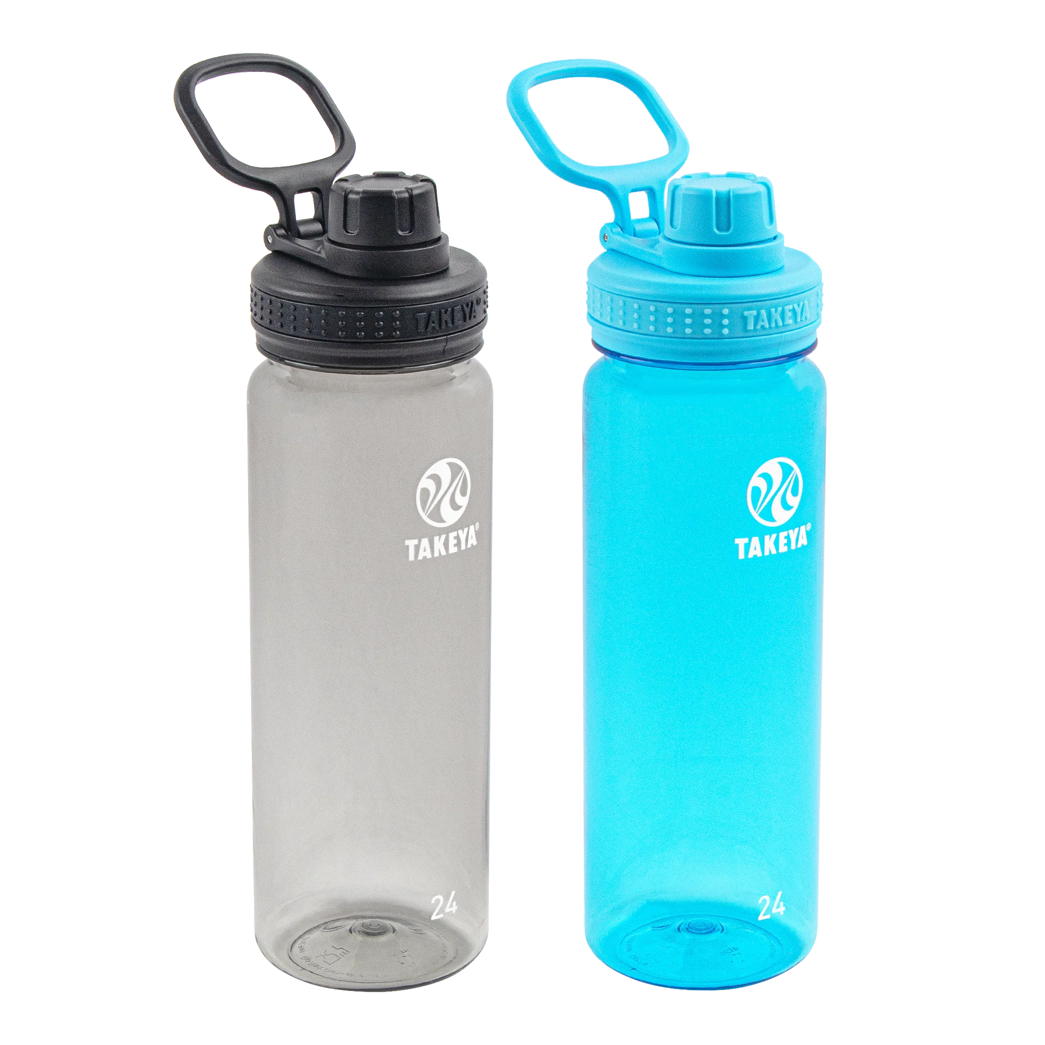 Takeya Tritan Water Bottle Bundle With Spout Lid (2 Pack) - 24oz