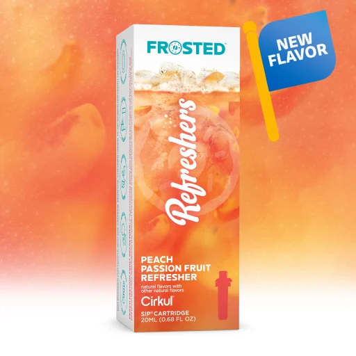 Cirkul Add-on: Frosted Peach Passion Fruit Refresher