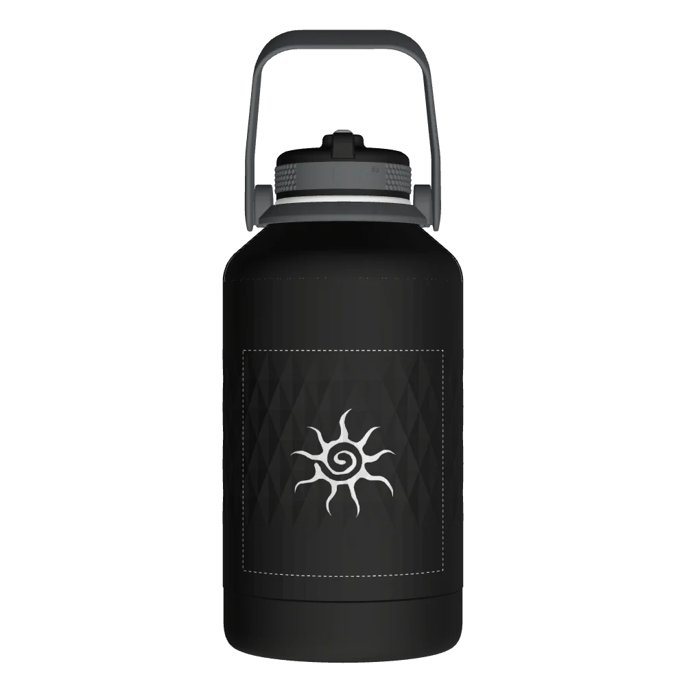Takeya Sport Water Bottle - 64oz Obsidian Straw - Model 51365-TAKEYA-SPORT-WATER-BOTTLE-CUSTOMIZED-78-64OZ-OBSIDIAN-STRAW