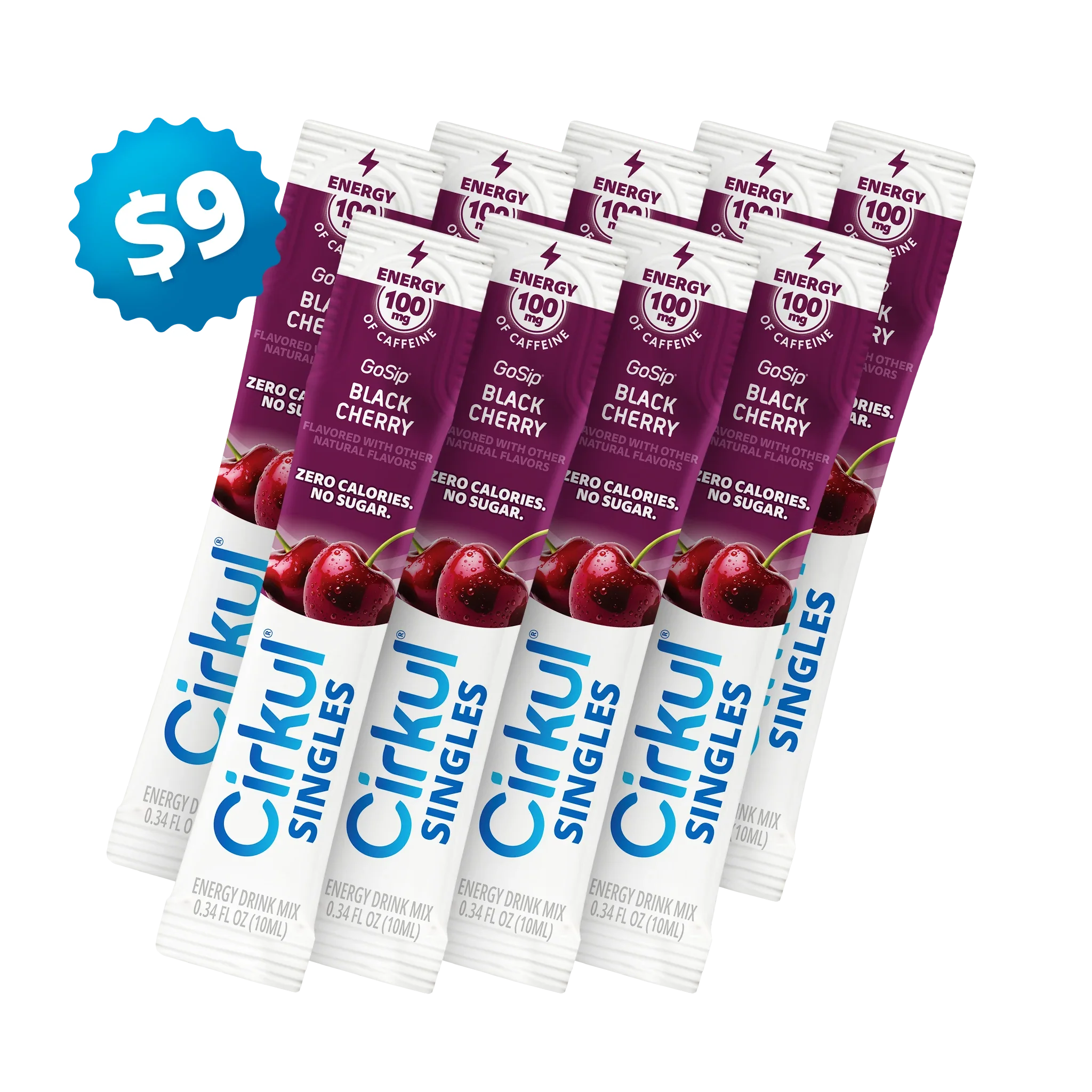 Cirkul 9 For $9 - GoSip® Black Cherry