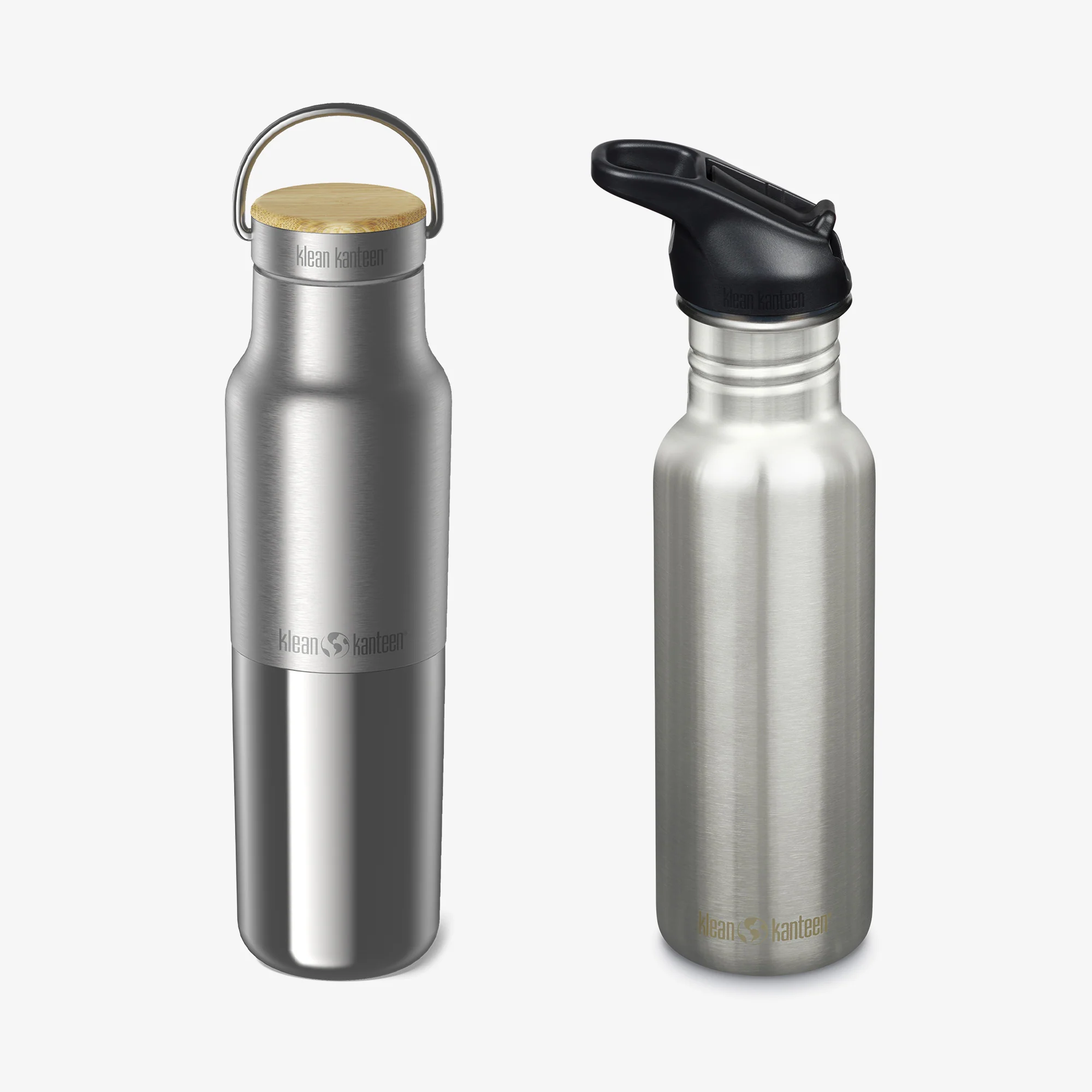 Klean Kanteen Purse 2-Pack Set - Reflect + Flip Seal
