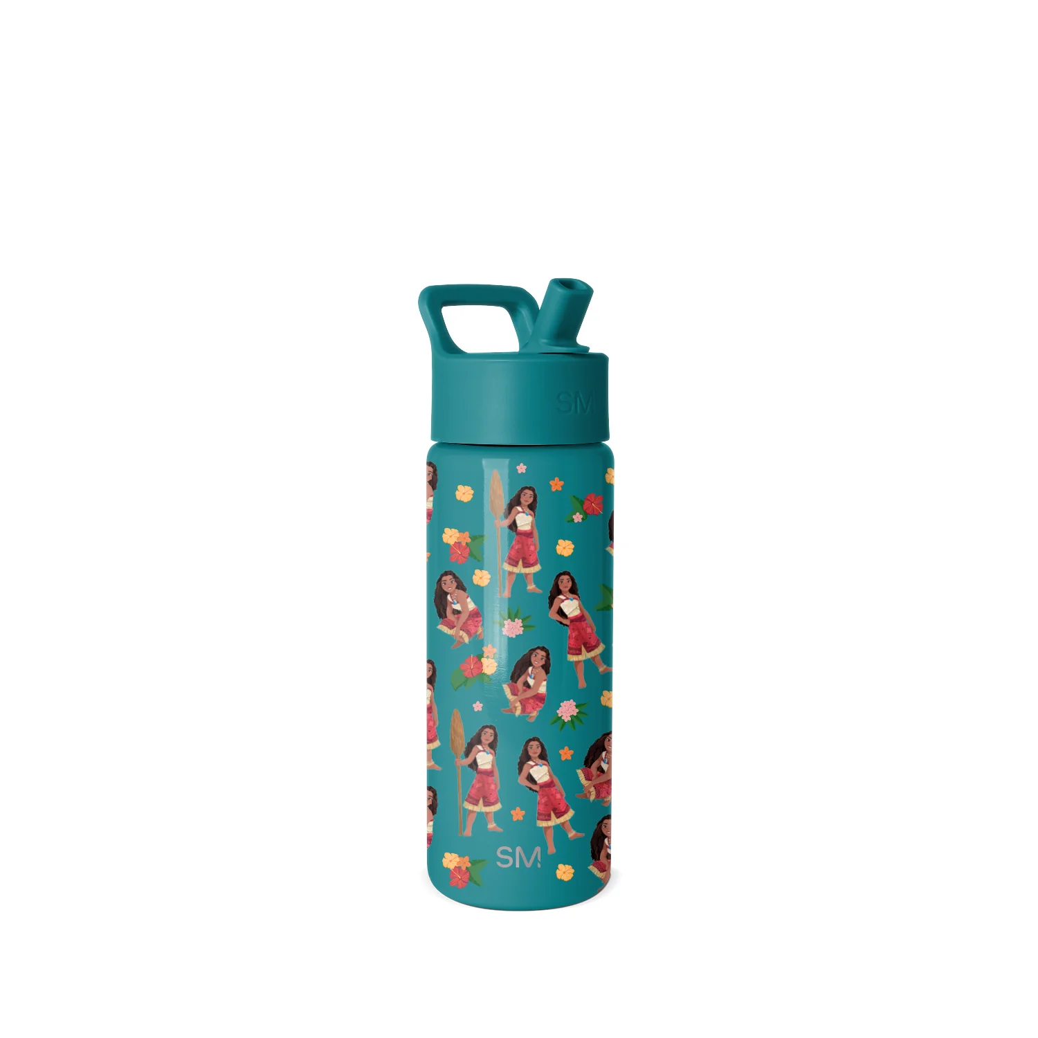 Simple Modern Summit Kids Water Bottle with Straw Lid - 18oz Moana Oceana