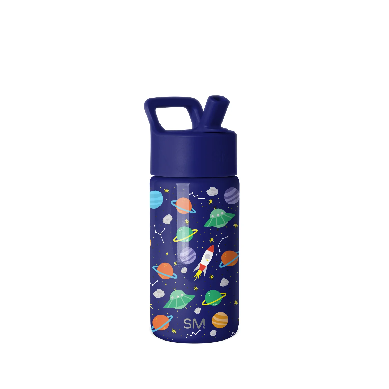 Simple Modern Summit Kids Water Bottle with Straw Lid - 14oz Outer Space