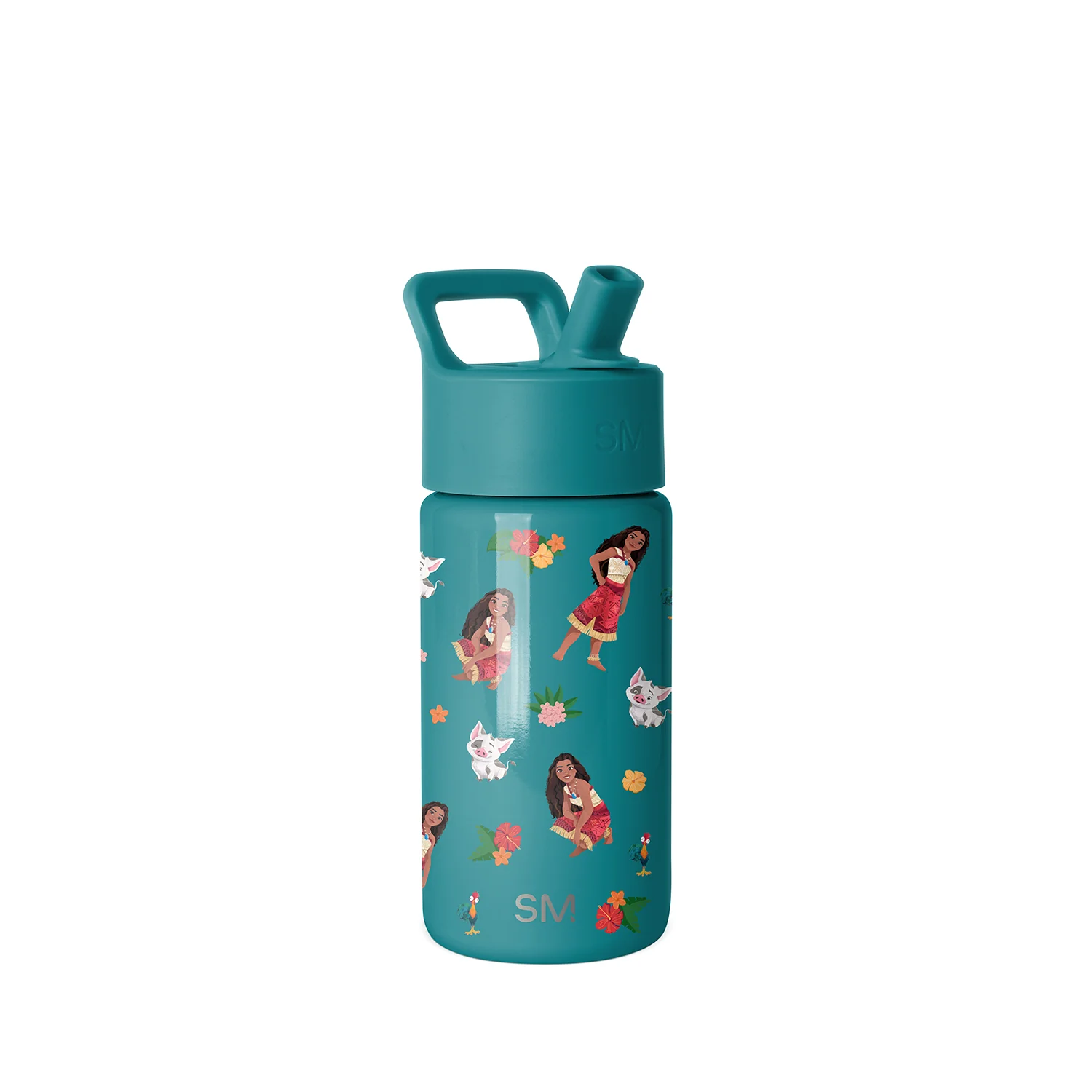 Simple Modern Summit Kids Water Bottle with Straw Lid - 14oz Moana Oceana
