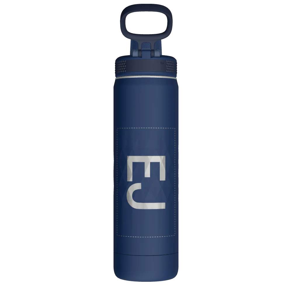 Takeya Sport Water Bottle - 22oz Indigo Spout - Model 51316-TAKEYA-SPORT-WATER-BOTTLE-CUSTOMIZED-309-22OZ-INDIGO-SPOUT
