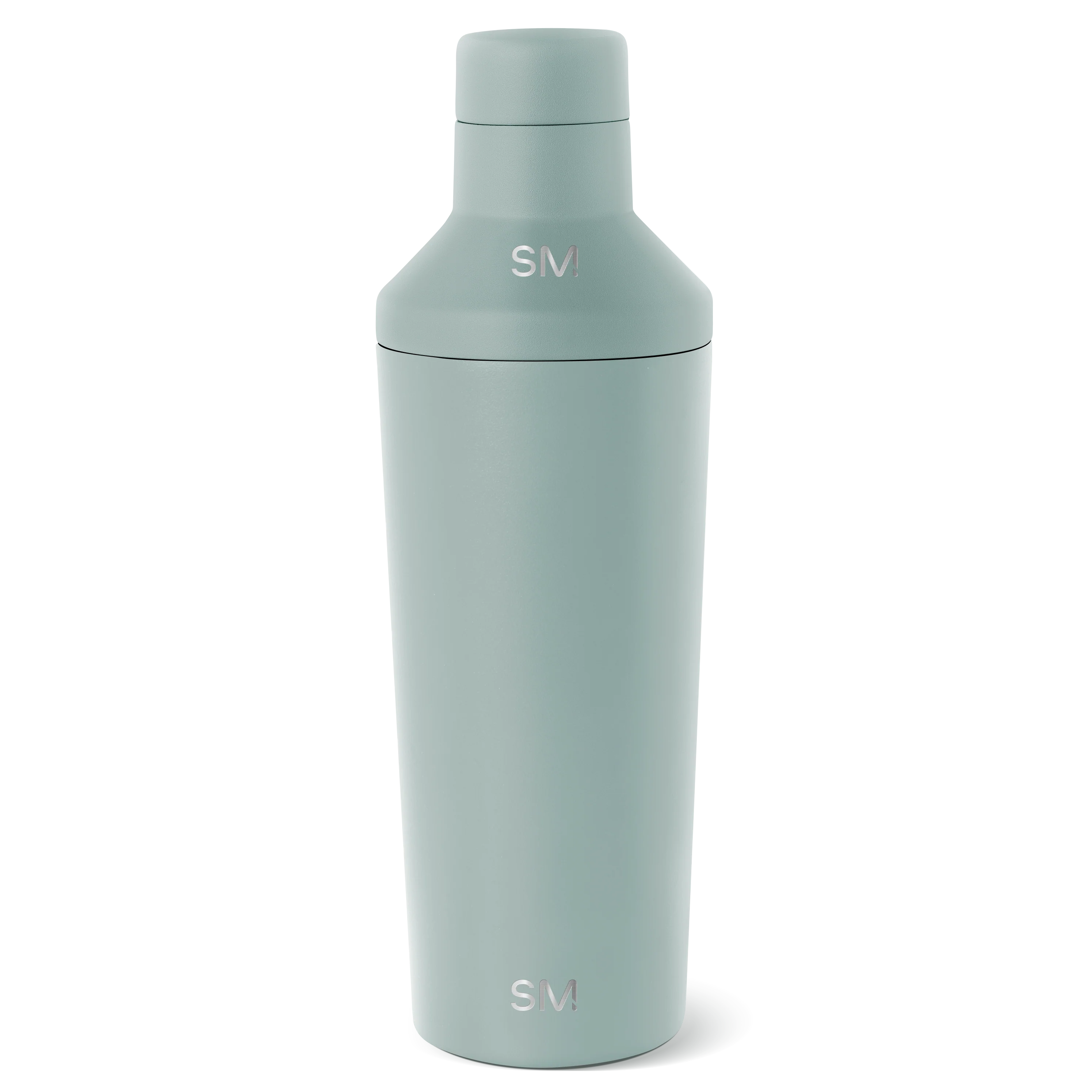 Simple Modern Classic Cocktail Shaker with Jigger Lid - 20oz Sea Glass Sage
