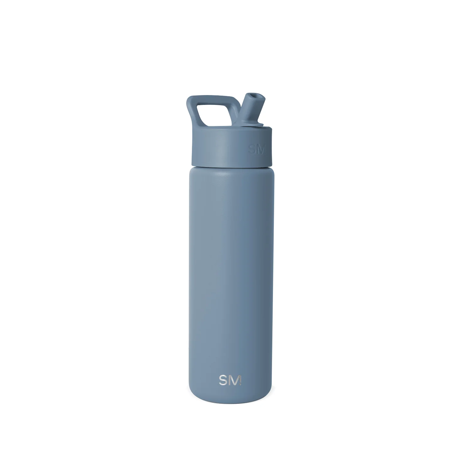 Simple Modern Summit Water Bottle with Straw Lid - 22oz Blue Dune
