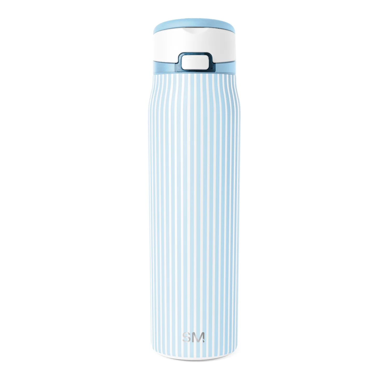 Simple Modern Mesa Loop with Covered Straw - 24oz Seaside Stripes