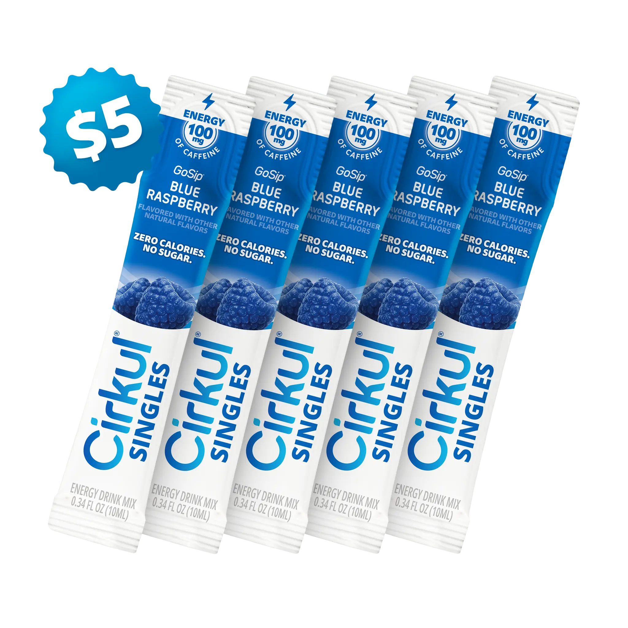 Cirkul 5 For $5 - GoSip® Blue Raspberry