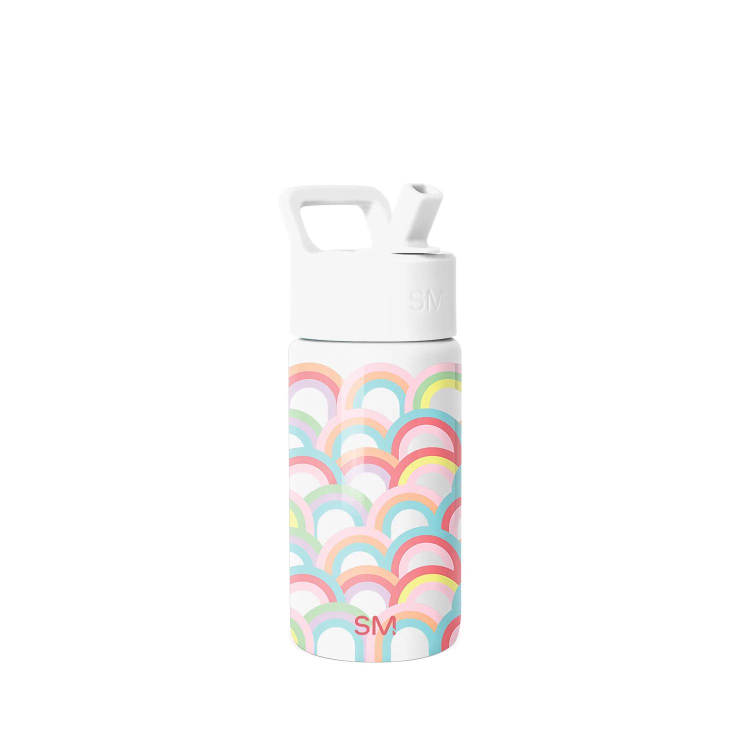 Simple Modern Summit Kids Water Bottle with Straw Lid - 14oz Rainbow Spark