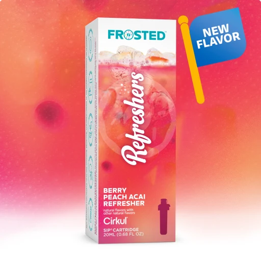 Cirkul Add-on: Frosted Berry Peach Acai Refresher