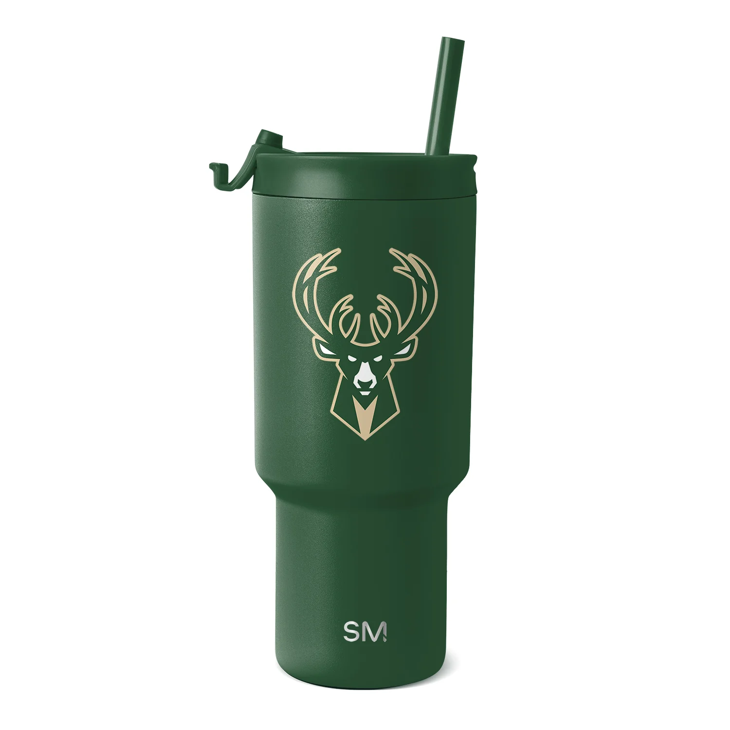 Simple Modern NBA Trek Tumbler with Flip Lid - 30oz Milwaukee Bucks