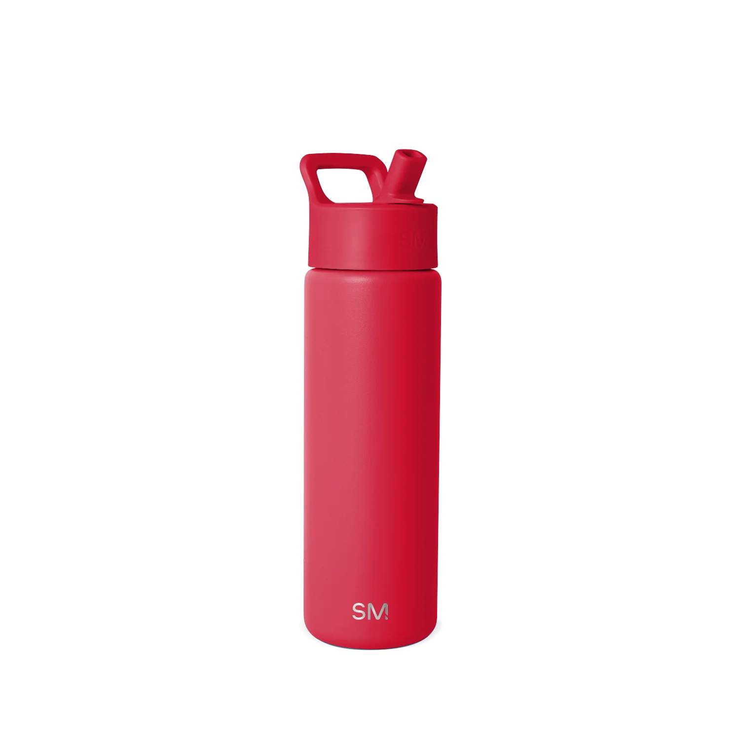 Simple Modern Summit Water Bottle with Straw Lid - 22oz Ember Red