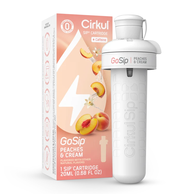 Cirkul GoSip® Peaches & Cream - Model LIM1PKGOPCHCRM